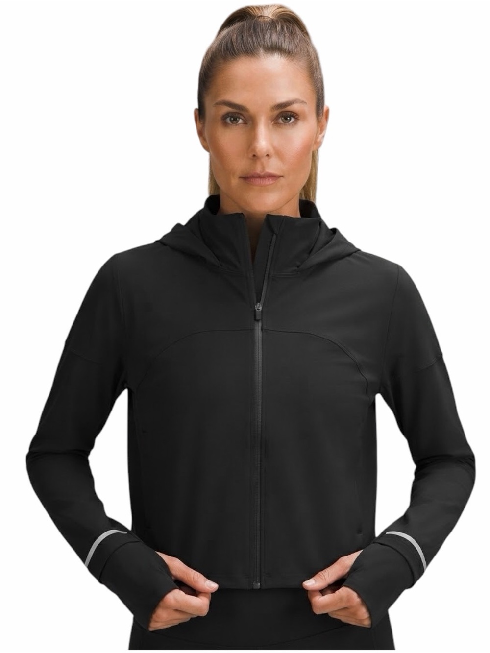 Sweaty Betty Fast Track Running Jacket Black Size Small $148